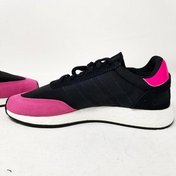 adidas I-5923 Iniki Boost Black Pink Toe BD7804 - Picture 7 of 11